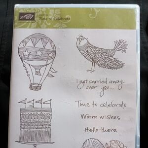 Stampin' Up! NEW Time to Celebrate Stamp Set